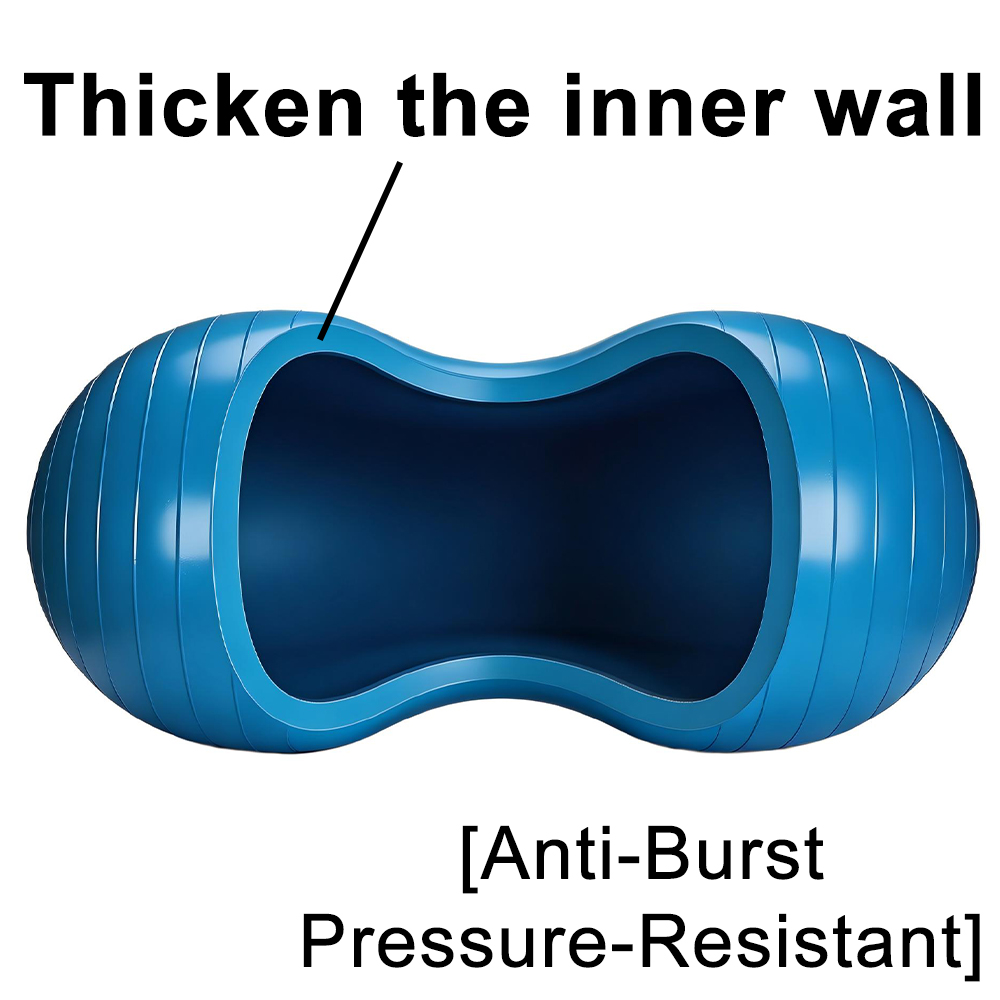 Dog Peanut Shape PVC Yoga Ball - Bosu Ball Balance ulasan dan harga