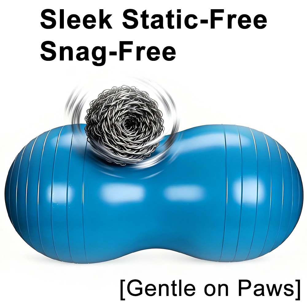 Dog Peanut Shape PVC Yoga Ball - Bosu Ball Balance ulasan dan harga