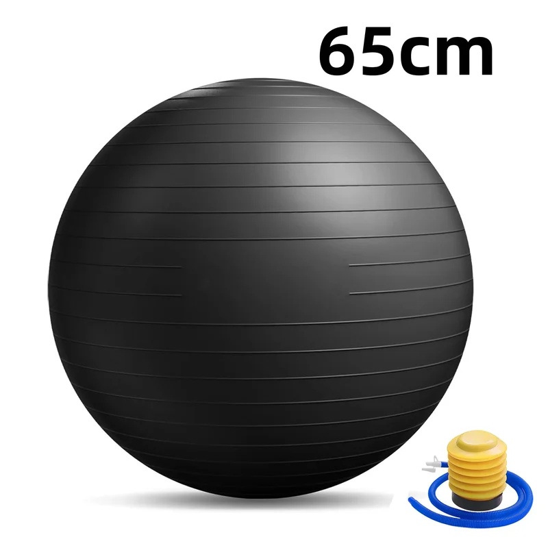 Anti-Burst Yoga Ball with Pump - Bosu Ball Balance ulasan dan harga
