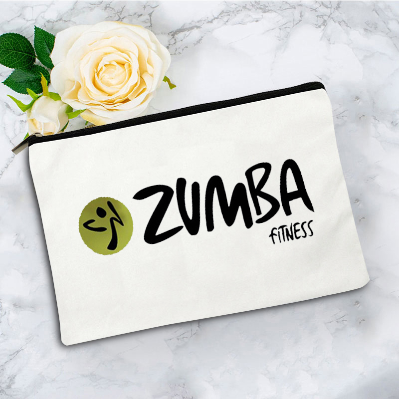 Zumba Canvas MakeupBag , Cute  - Zumba & Yoga Fitness By Anushree Pune Reviews ulasan dan harga