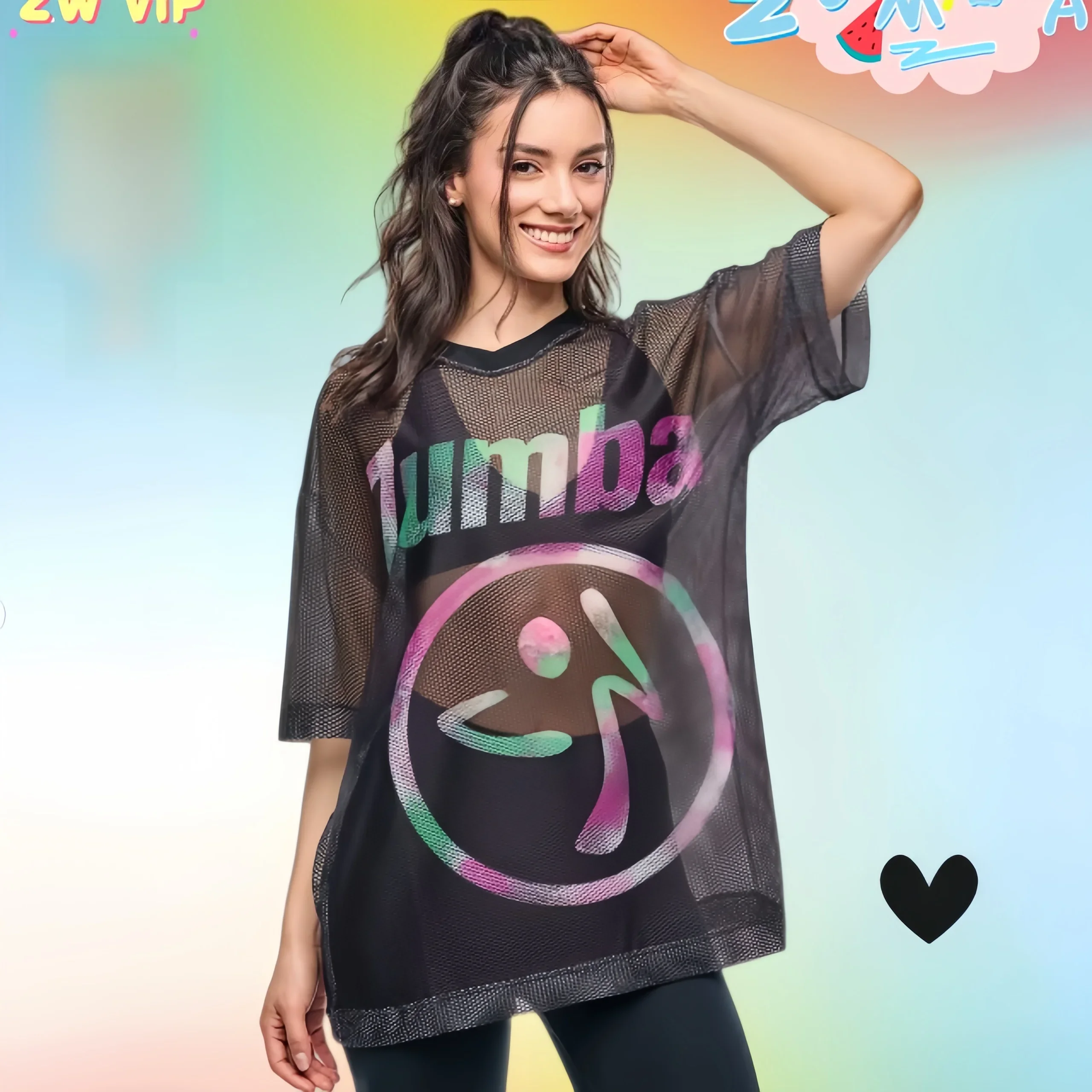 Men's and Women's Black Mesh B - Zumba & Yoga Fitness By Anushree Pune Reviews ulasan dan harga
