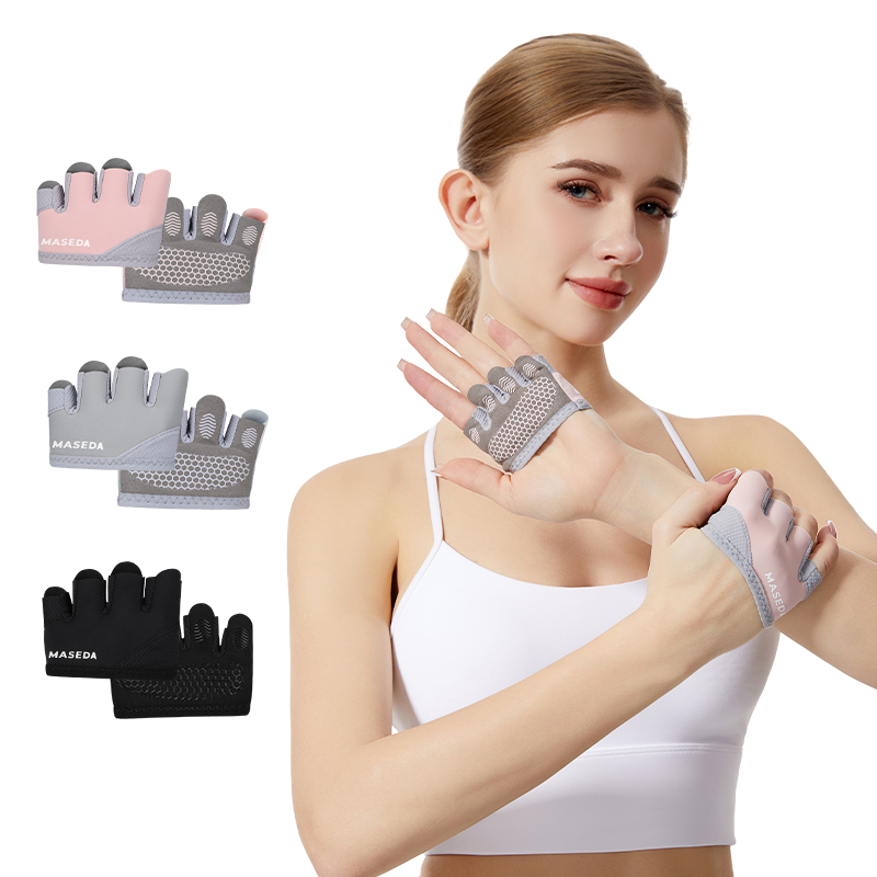 Pair of Fitness Fingerless Glo - Yoga Fitness & Nutrition Llp ulasan dan harga