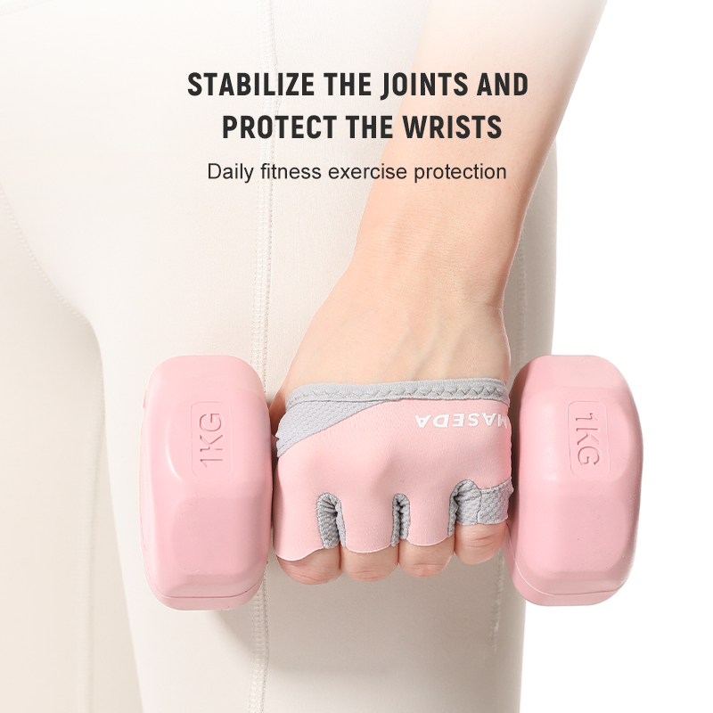 Pair of Fitness Fingerless Glo - Yoga Fitness & Nutrition Llp ulasan dan harga