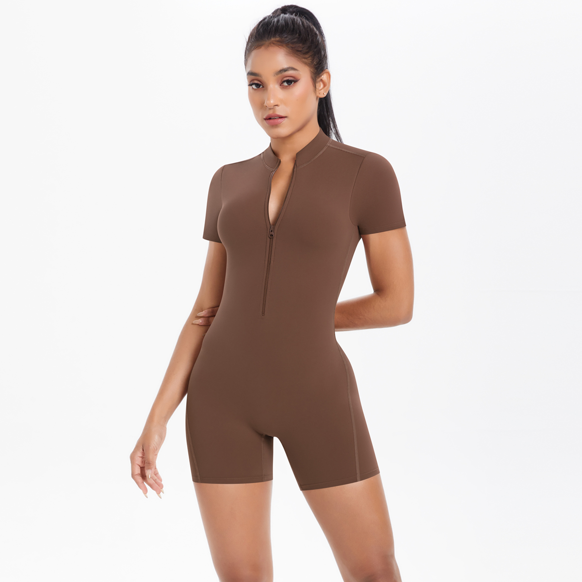 Women Gym Jumpsuit Short Yoga  - Yoga Fitness Kit ulasan dan harga