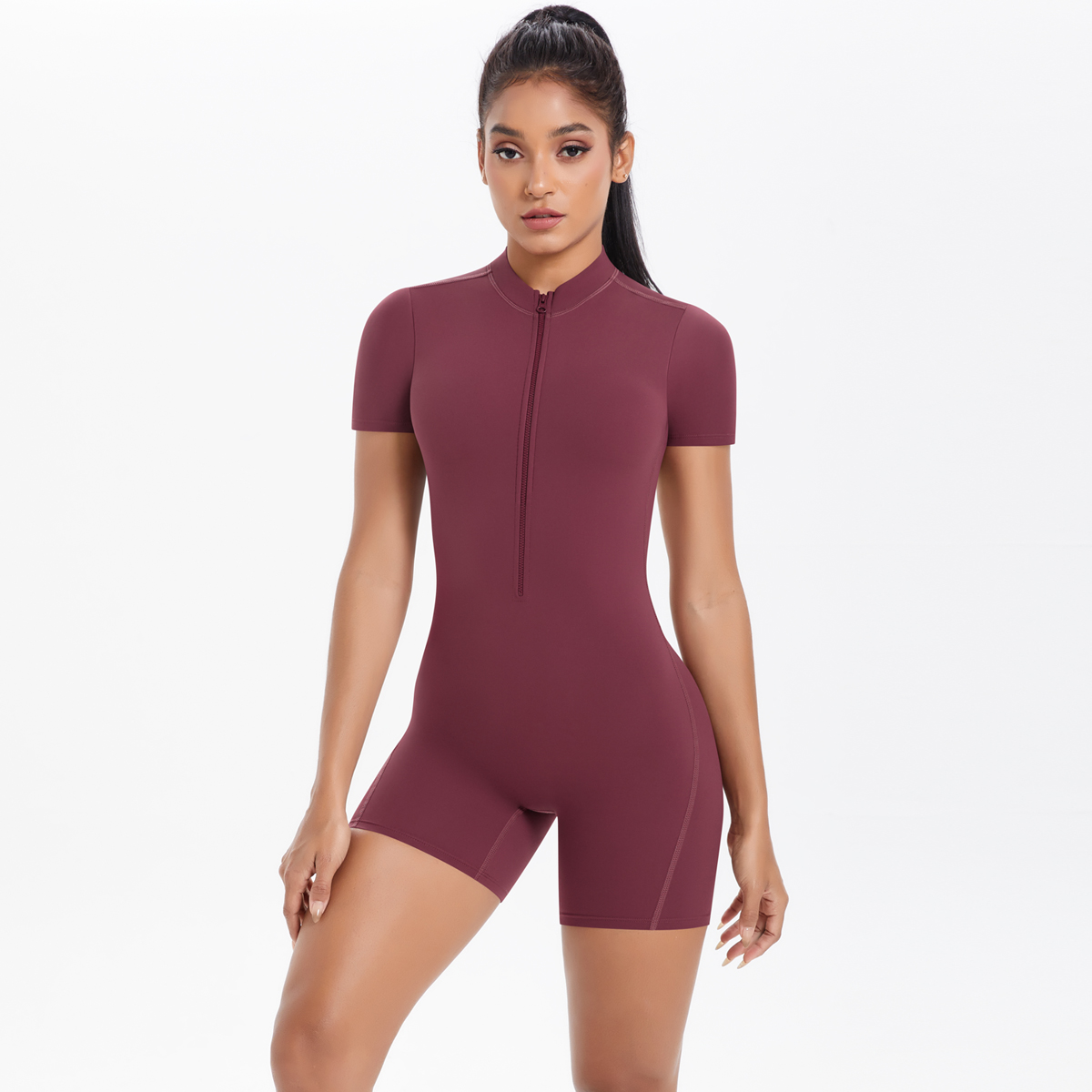 Women Gym Jumpsuit Short Yoga  - Yoga Fitness Kit ulasan dan harga