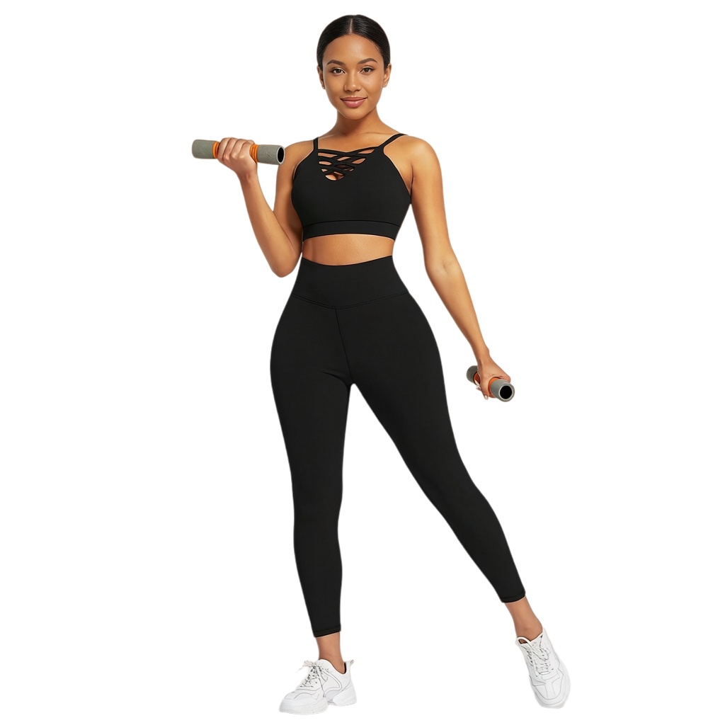 3 Pieces Women's Yoga Fitness  - Yoga Fitness & Nutrition Llp ulasan dan harga