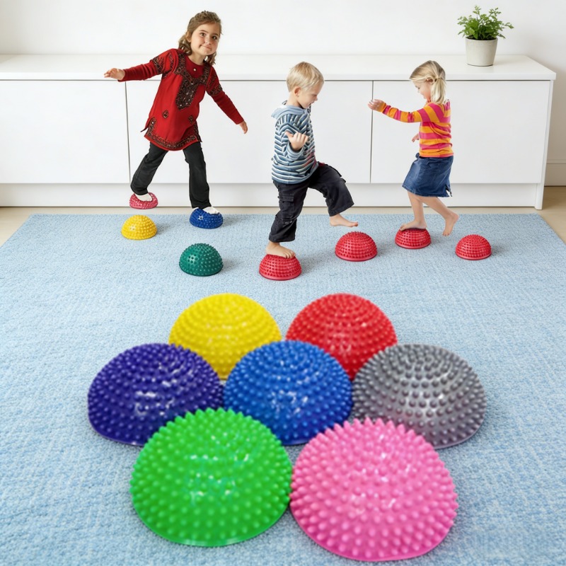 1pcs 16cm Yoga Ball PVC Inflat - Bosu Ball Balance ulasan dan harga