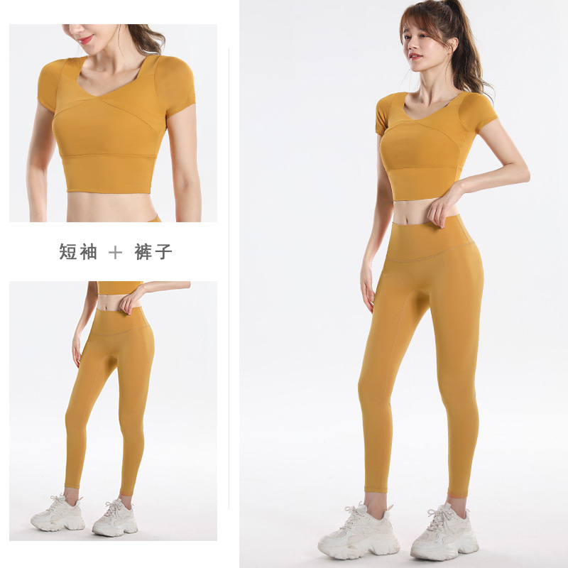 Quick Dry Set Sports Top With  - Yoga Fitness & Nutrition Llp ulasan dan harga