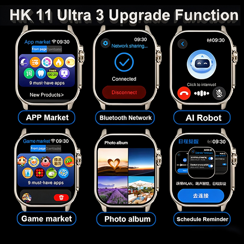 New Watch HK10 Upgrade HK11 UL - Wrist Wraps Fitness ulasan dan harga