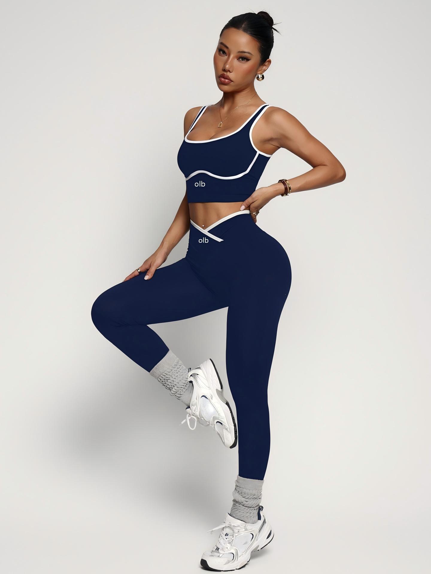 2-piece new sports bra vest pa - Yoga Fitness Kit ulasan dan harga