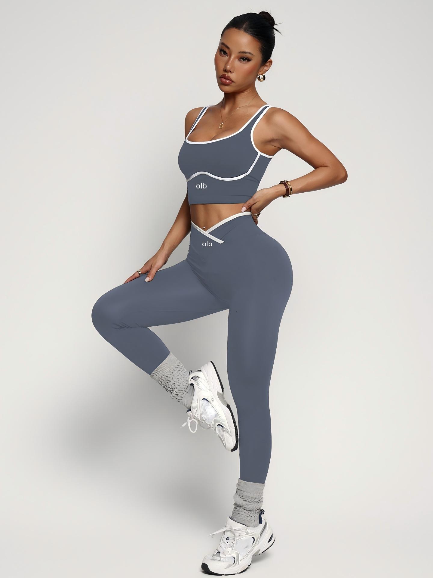 2-piece new sports bra vest pa - Yoga Fitness Kit ulasan dan harga