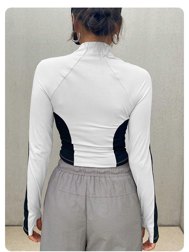 Yoga Clothes Stand Up Collar J - Yoga Fitness & Nutrition Llp ulasan dan harga