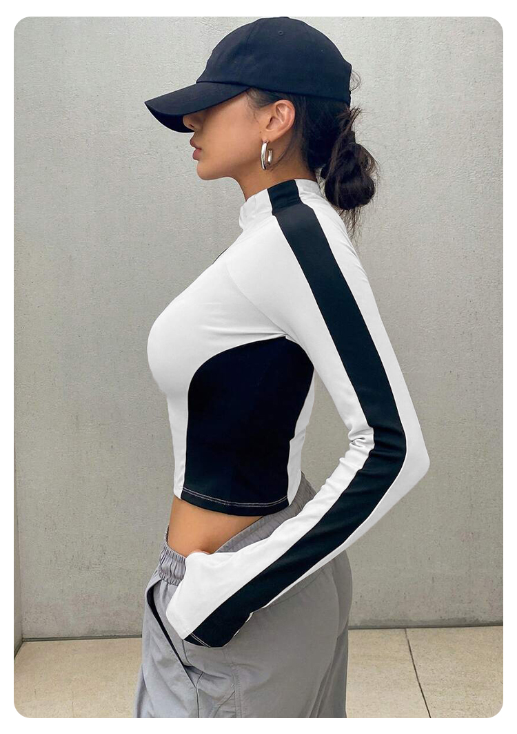 Yoga Clothes Stand Up Collar J - Yoga Fitness & Nutrition Llp ulasan dan harga