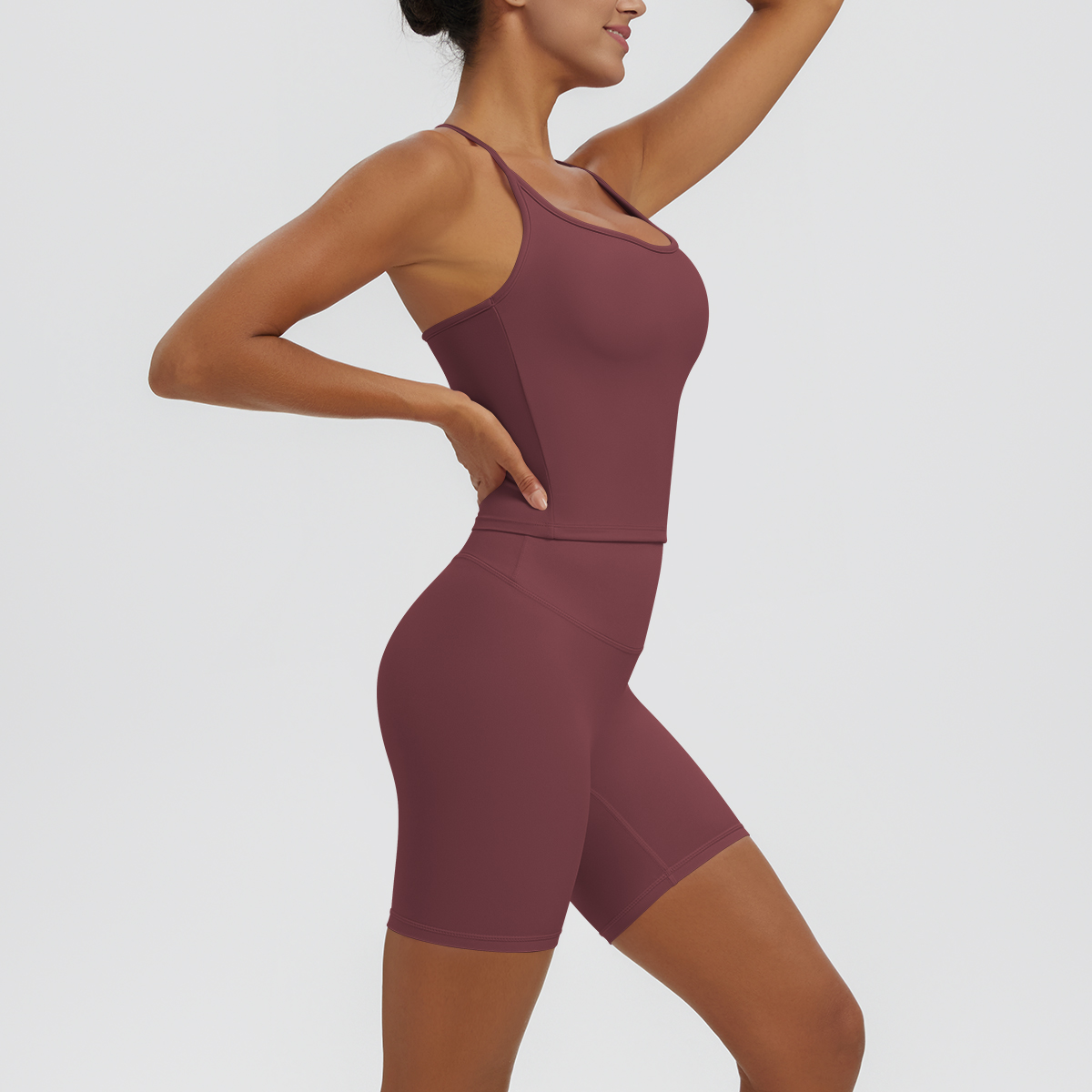 Rooftrellen 2PCS Sexy Solid Co - Yoga Fitness Kit ulasan dan harga