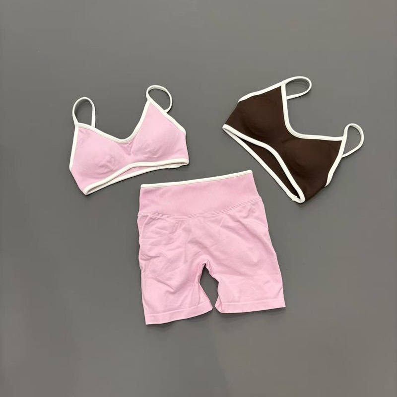 2 Pcs Gym Set Women High Elast - Ignite Yoga Fitness ulasan dan harga