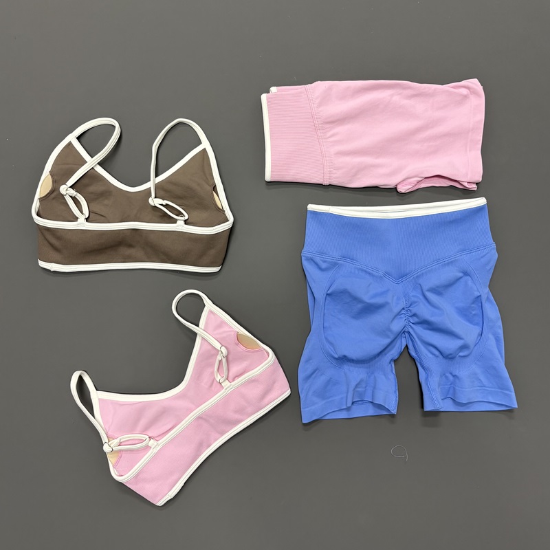2 Pcs Gym Set Women High Elast - Ignite Yoga Fitness ulasan dan harga