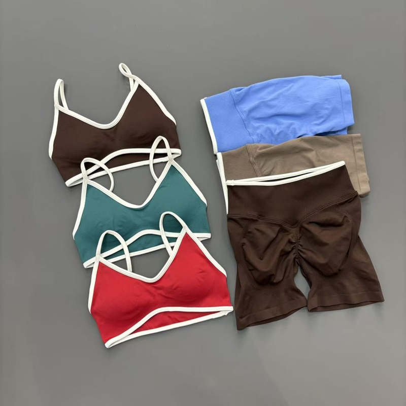 2 Pcs Gym Set Women High Elast - Ignite Yoga Fitness ulasan dan harga