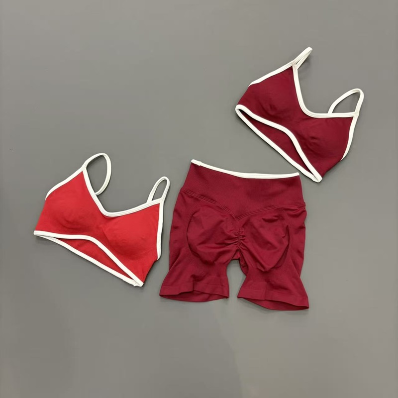 2 Pcs Gym Set Women High Elast - Ignite Yoga Fitness ulasan dan harga