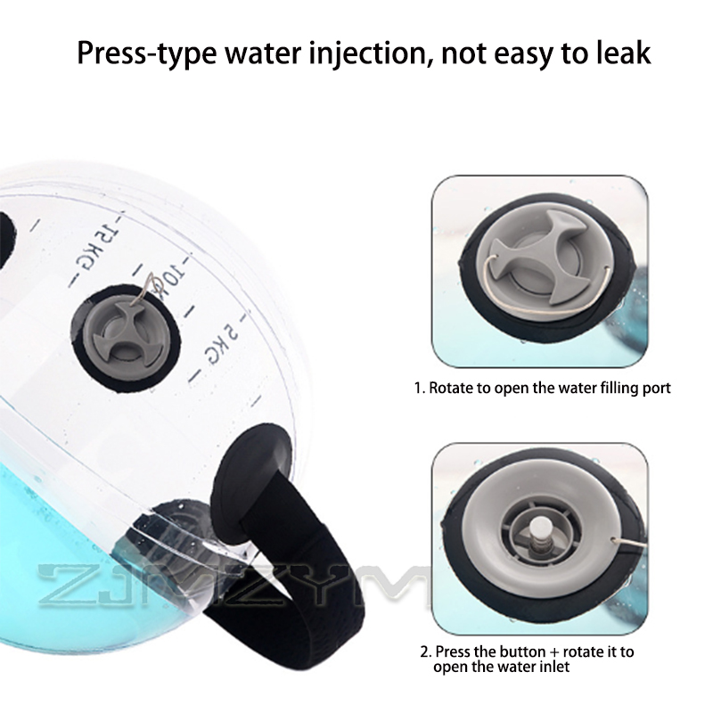 Adjustable Water Weight Ball 2 - Bosu Ball Balance ulasan dan harga