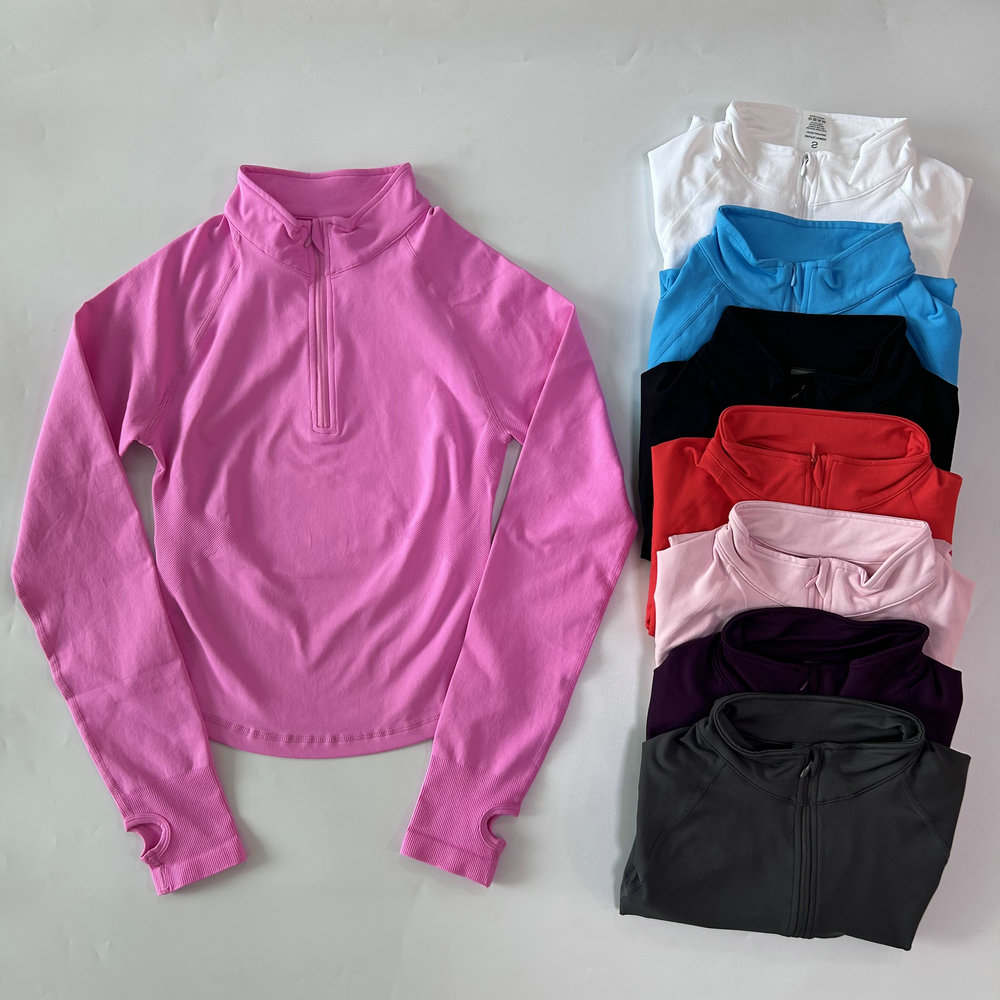 No Logo Yoga Jacket With Half  - Yoga Fitness & Nutrition Llp ulasan dan harga