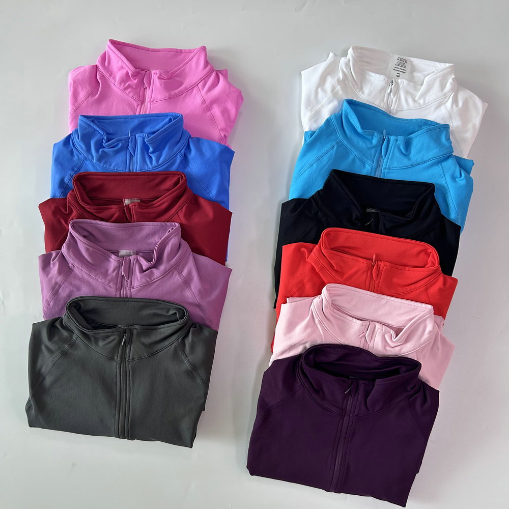 No Logo Yoga Jacket With Half  - Yoga Fitness & Nutrition Llp ulasan dan harga