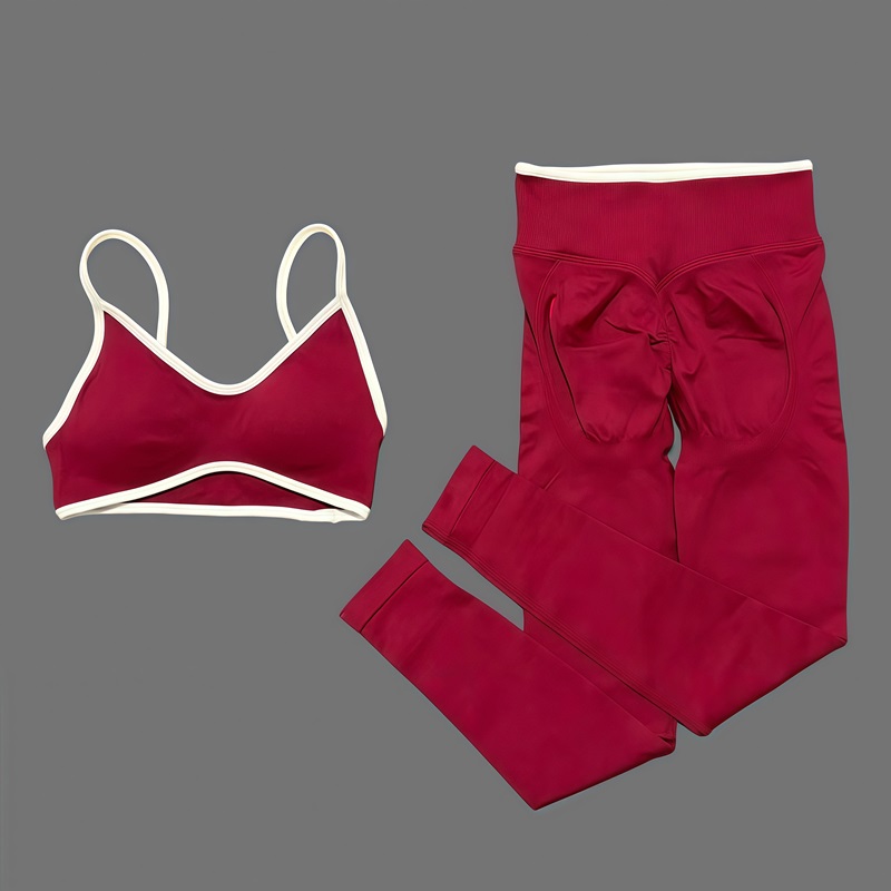 2Pcs HISTELLO Women's Seamless - Ignite Yoga Fitness ulasan dan harga