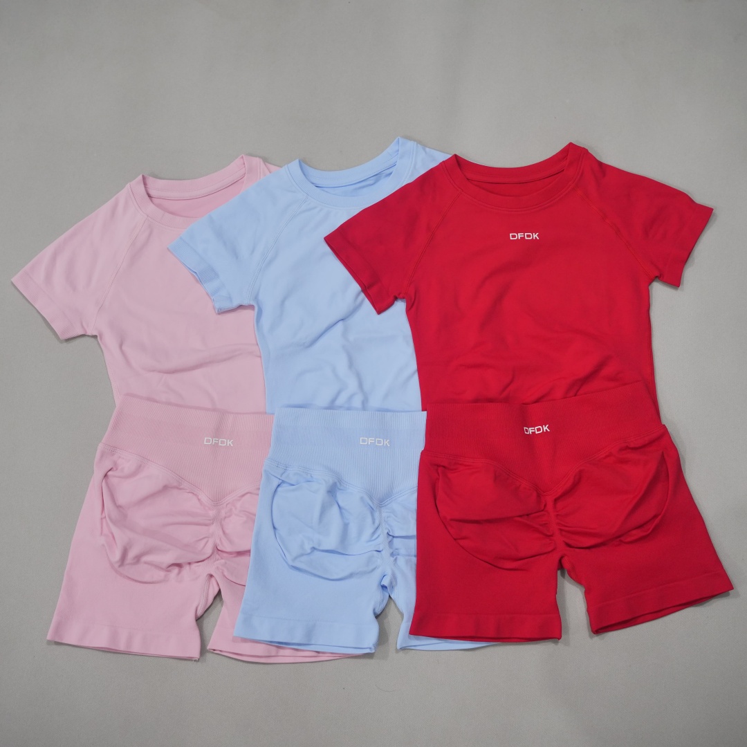 DF Women 2 Piece Seamless Yoga - Yoga Fitness Kit ulasan dan harga